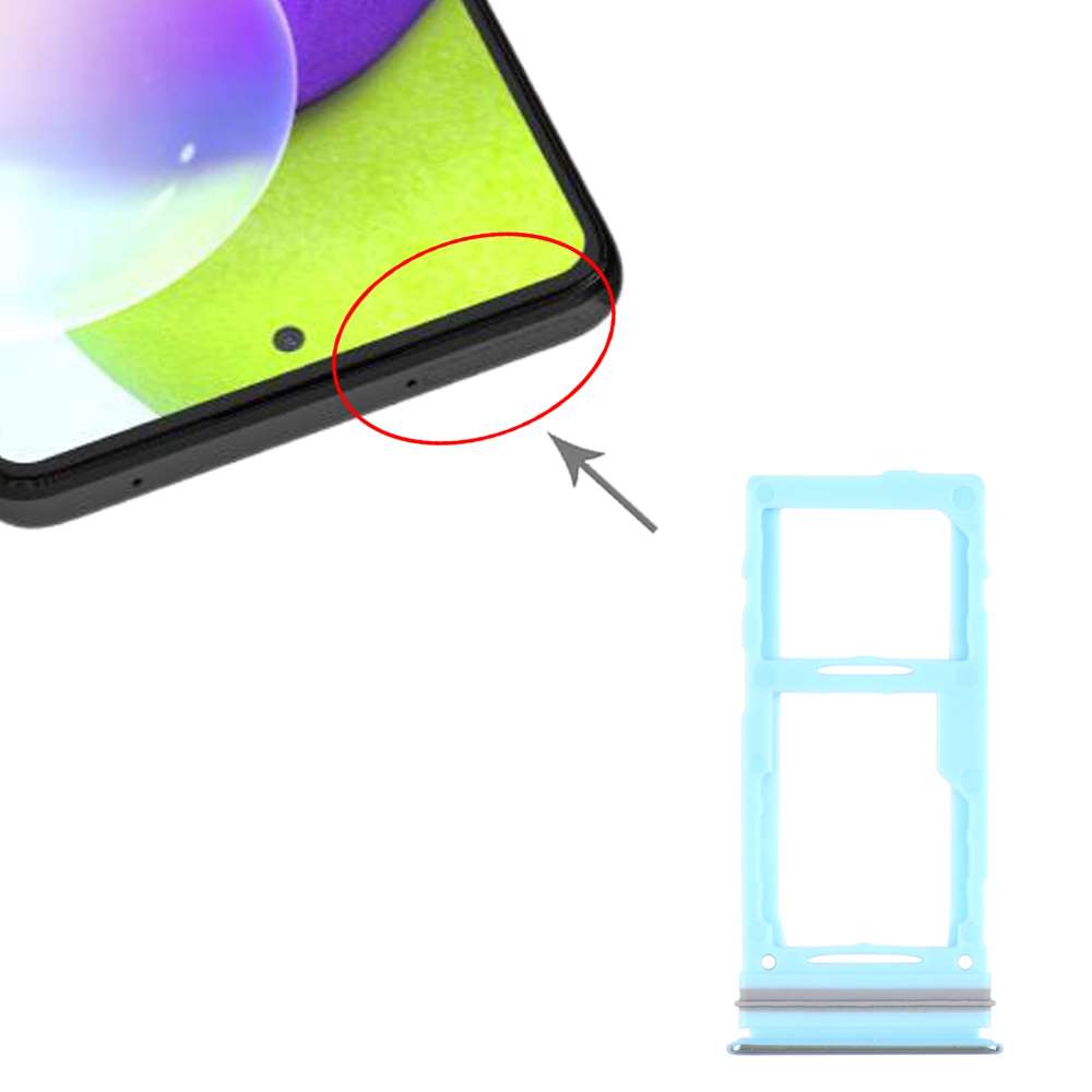 Dual Sim Tray für Samsung Galaxy A52 | A72 Kartenhalter Fach Schlitten SD Slot