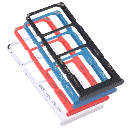 Dual Sim Tray für Samsung Galaxy A12 Karten Halter Fach Schlitten SD Card Slot