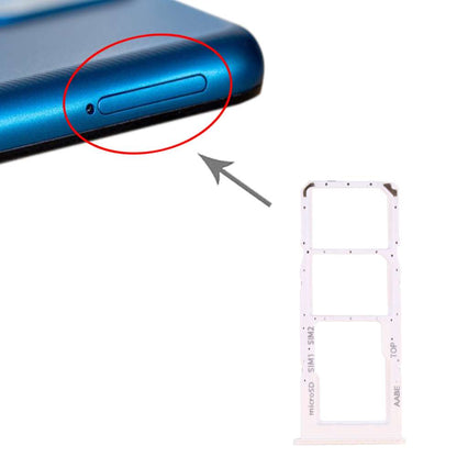 Dual Sim Tray für Samsung Galaxy A12 Karten Halter Fach Schlitten SD Card Slot