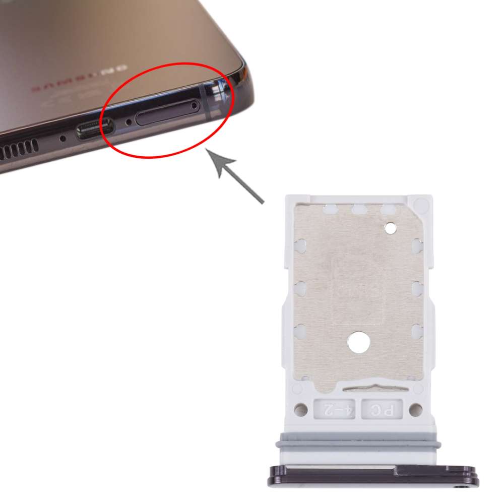 Dual Sim Tray für Samsung Galaxy S23 | S23+ PLUS Karten Halter Fach Schlitten