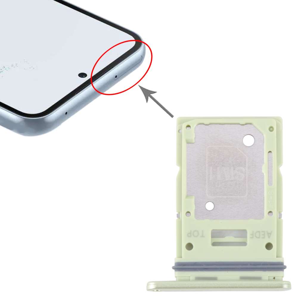 Dual Sim Tray für Samsung Galaxy A54 Kartenhalter Fach Schlitten SD Card Slot