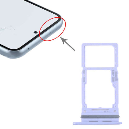 Dual Sim Tray für Samsung Galaxy A34 Kartenhalter Fach Schlitten SD Card Slot