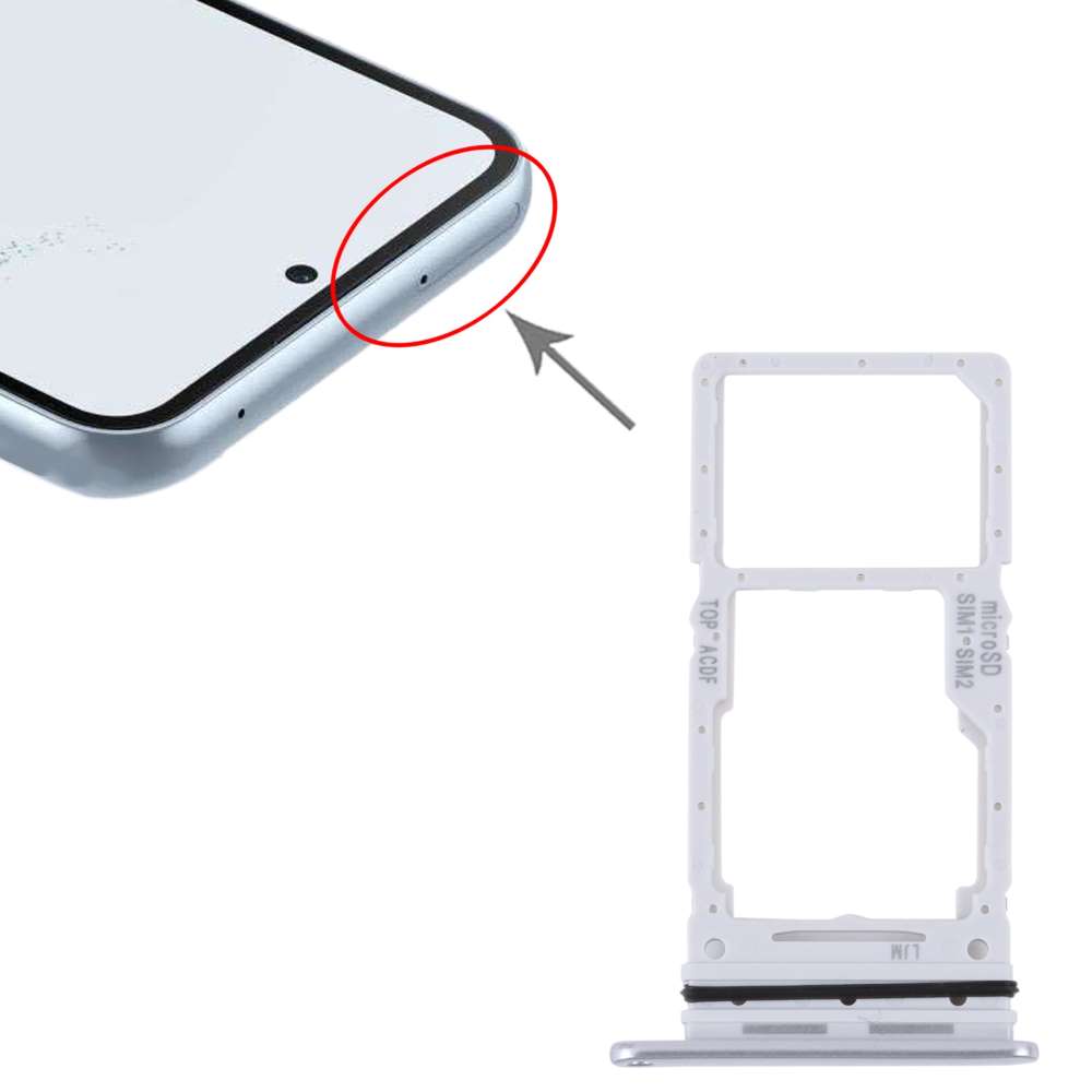 Dual Sim Tray für Samsung Galaxy A34 Kartenhalter Fach Schlitten SD Card Slot