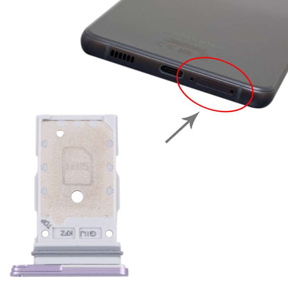 Dual Sim Tray für Samsung Galaxy S21 FE Karten Halter Fach Schlitten Slot Holder