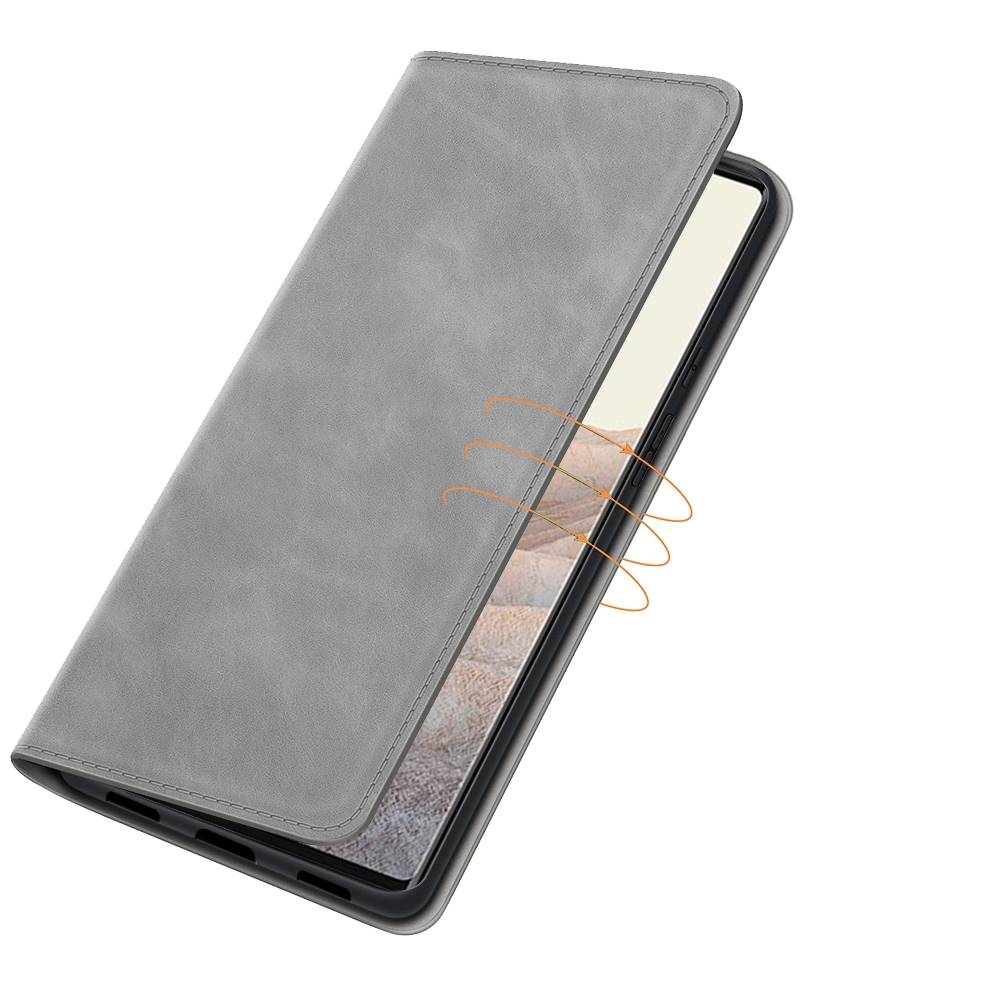 Handy Tasche für Google Pixel 6 PRO Retro Skin Magnetic Klappetui Schutzhülle