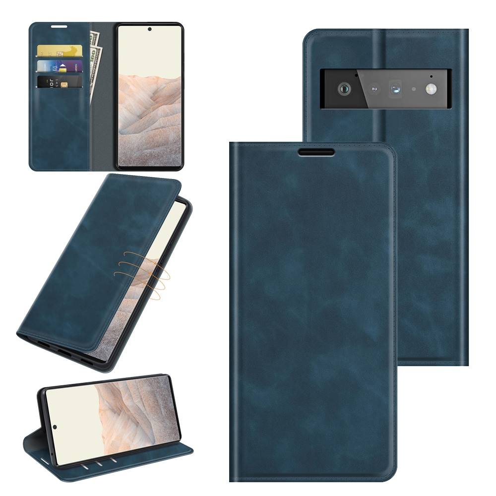 Handy Tasche für Google Pixel 6 PRO Retro Skin Magnetic Klappetui Schutzhülle