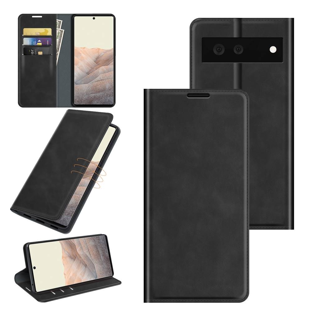Handy Tasche für Google Pixel 6 Retro Skin Magnetic Klappetui Schutzhülle Case