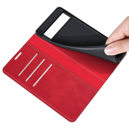 Handy Tasche für Google Pixel 6 Retro Skin Magnetic Klappetui Schutzhülle Case