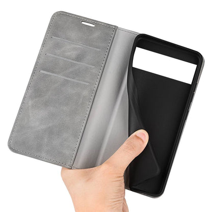 Handy Tasche für Google Pixel 7 Retro Skin Magnetic Klappetui Schutzhülle Case
