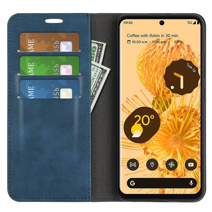 Handy Tasche für Google Pixel 7 Retro Skin Magnetic Klappetui Schutzhülle Case