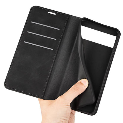 Handy Tasche für Google Pixel 7 PRO Retro Skin Magnetic Klappetui Schutzhülle