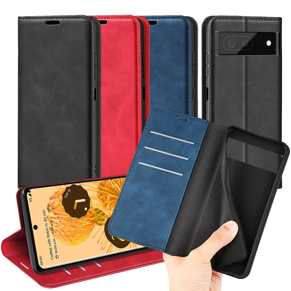 Handy Tasche für Google Pixel 7 PRO Retro Skin Magnetic Klappetui Schutzhülle