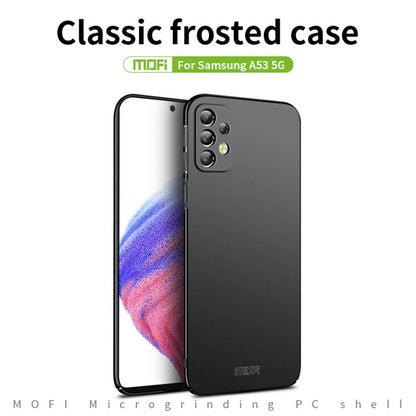MOFI Hard Cover für Samsung Galaxy A53 ultradünne PC Handyhülle Matt Case 0,7mm