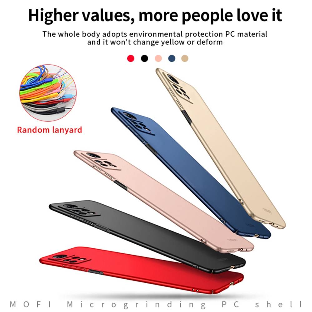 MOFI Hard Cover für Xiaomi Redmi Note 11 PRO ultradünne PC Handyhülle Matt Case