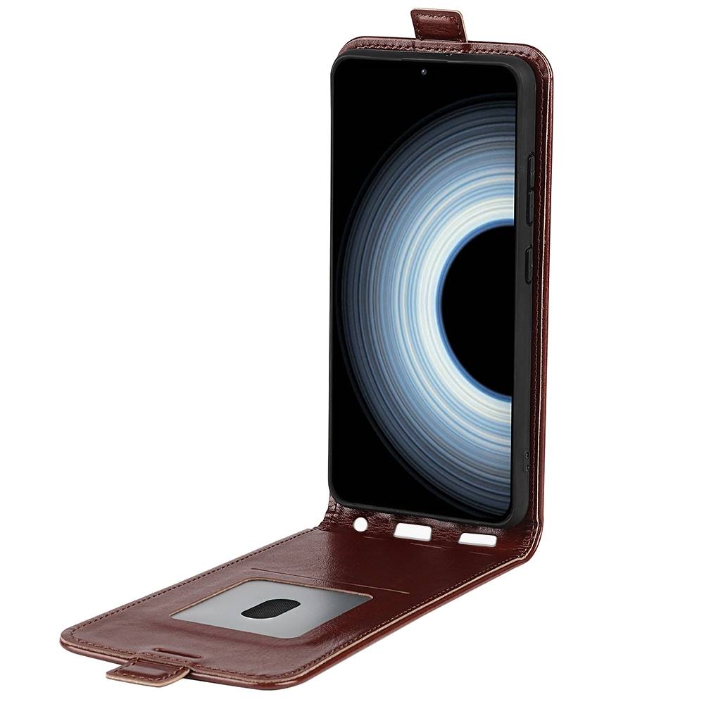 Handy Tasche für Xiaomi 12T 12T PRO Crazy Horse Klappetui Swipe Card Hülle Case