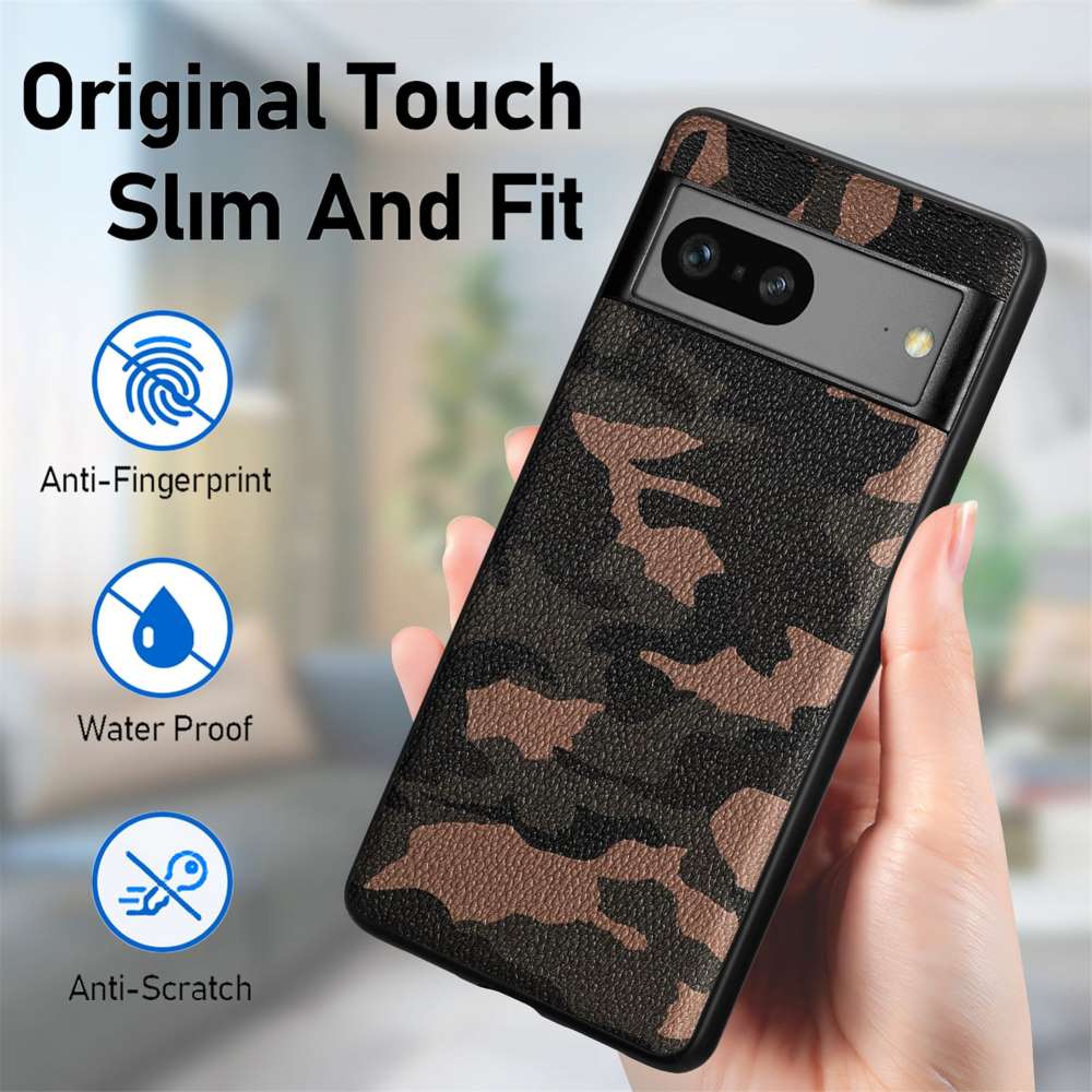 TPU Hülle für Google Pixel 7 Camouflage Schutz Case Army Flexibel Tarn Muster