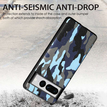 TPU Hülle für Google Pixel 8 PRO Camouflage Schutz Case Army Flexi Tarn Cover