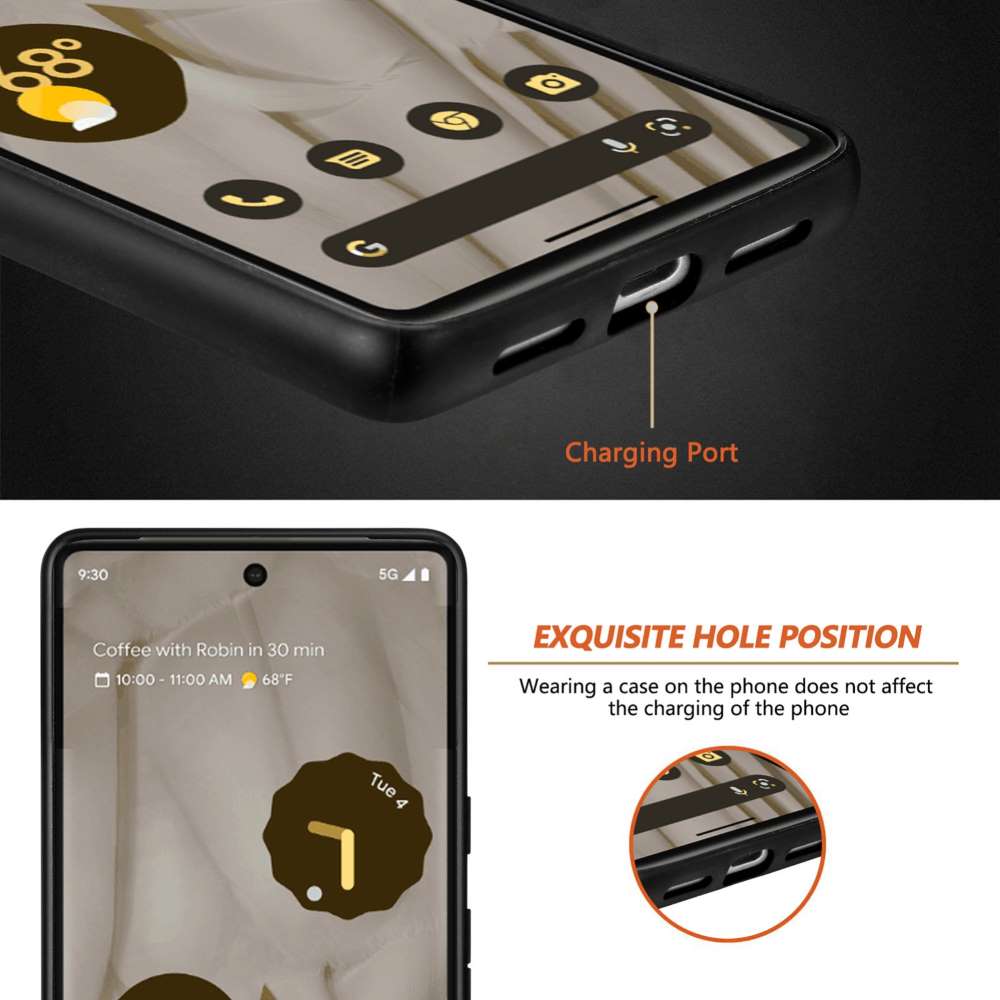 TPU Hülle für Google Pixel 8 PRO Camouflage Schutz Case Army Flexi Tarn Cover
