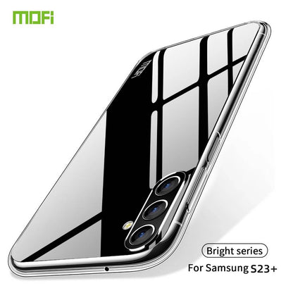 MOFI TPU Hülle für Samsung Galaxy S23 PLUS Ming Series Transparent Schutzcover