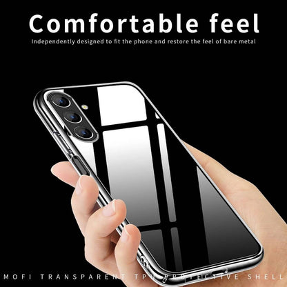 MOFI TPU Hülle für Samsung Galaxy S23 PLUS Ming Series Transparent Schutzcover
