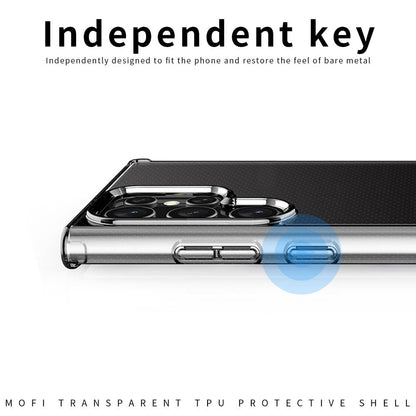 MOFI TPU Hülle für Samsung Galaxy S23 ULTRA Ming Series Transparent Schutzcover