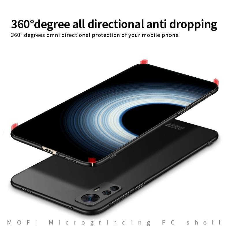 MOFI Hard Cover für Xiaomi 12T ultradünne PC Handyhülle Matt Case 0,7mm Schale
