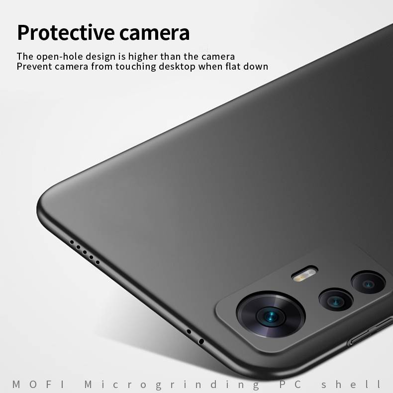 MOFI Hard Cover für Xiaomi 12T ultradünne PC Handyhülle Matt Case 0,7mm Schale