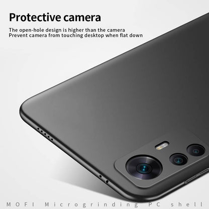 MOFI Hard Cover für Xiaomi 12T ultradünne PC Handyhülle Matt Case 0,7mm Schale