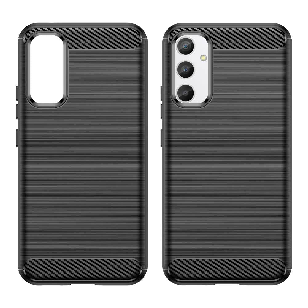TPU Hülle für Samsung Galaxy A54 Carbon Fiber Skin Brushed Schutzcover Soft Case