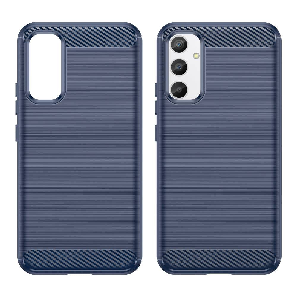 TPU Hülle für Samsung Galaxy A54 Carbon Fiber Skin Brushed Schutzcover Soft Case