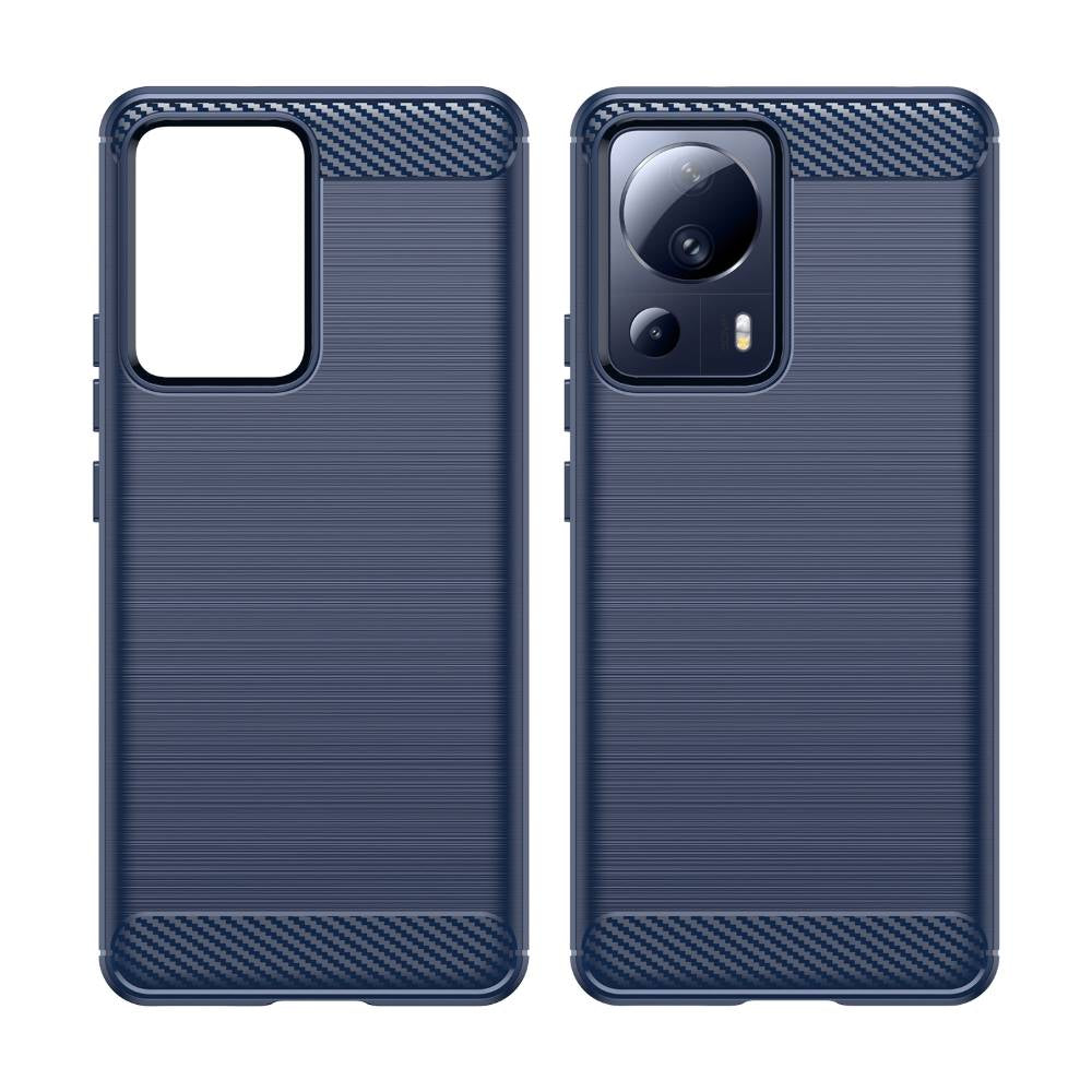 TPU Hülle für Xiaomi 13 LITE Carbon Fiber Skin Brushed Schutzcover Soft Case