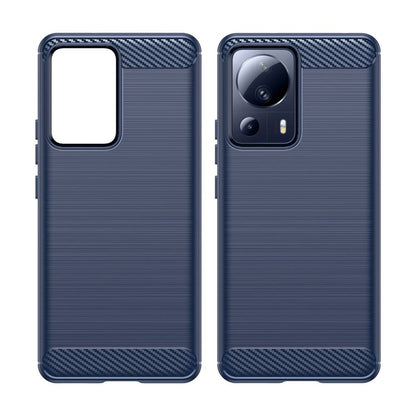 TPU Hülle für Xiaomi 13 LITE Carbon Fiber Skin Brushed Schutzcover Soft Case