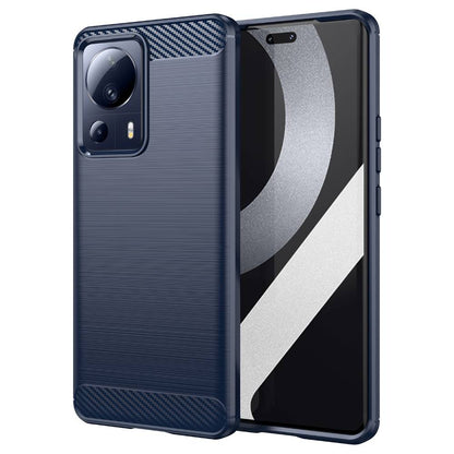 TPU Hülle für Xiaomi 13 LITE Carbon Fiber Skin Brushed Schutzcover Soft Case