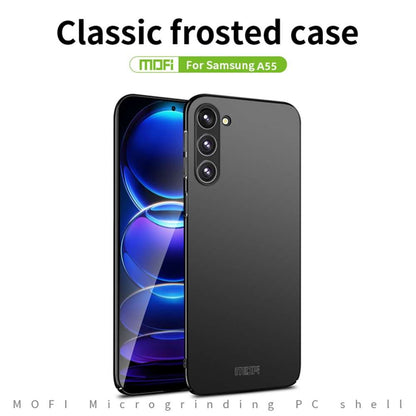 MOFI Hard Cover für Samsung Galaxy A55 ultradünne PC Handyhülle Matte Frosted