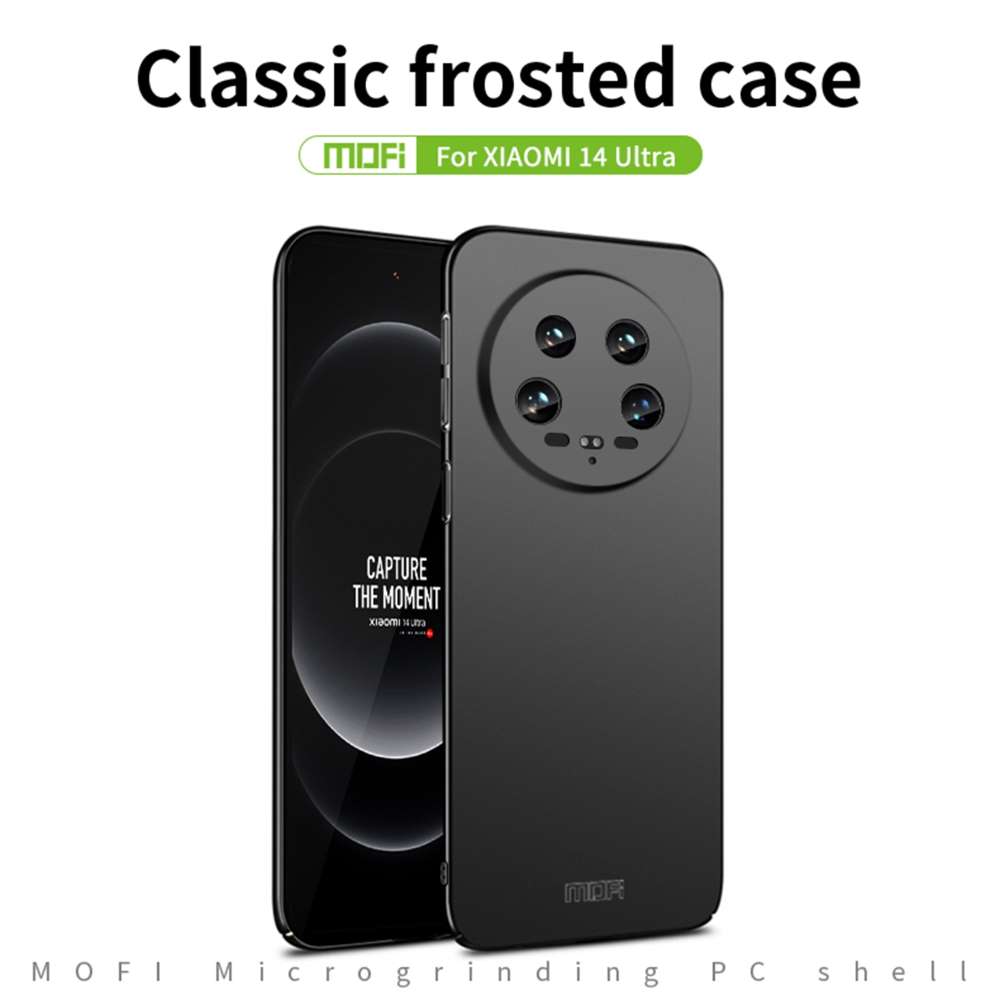 MOFI Hard Cover für Xiaomi 14 Ultra ultradünne PC Handyhülle Matte Case Frosted