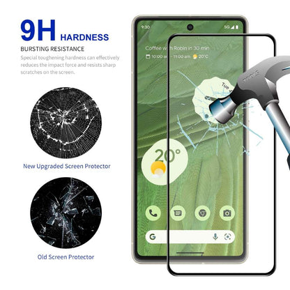 Schutzglas für Google Pixel 7a Full Cover Full Glue Tempered Glass Schutz Folie