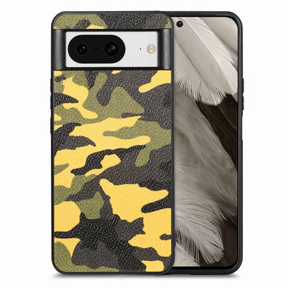 TPU Hülle für Google Pixel 8 Camouflage Schutz Case Army Flexibel Tarn Muster