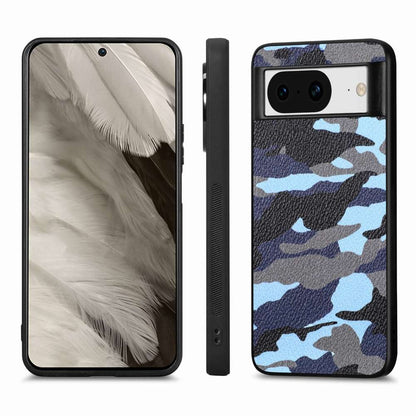 TPU Hülle für Google Pixel 8 Camouflage Schutz Case Army Flexibel Tarn Muster