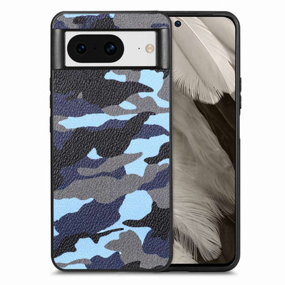 TPU Hülle für Google Pixel 8 Camouflage Schutz Case Army Flexibel Tarn Muster
