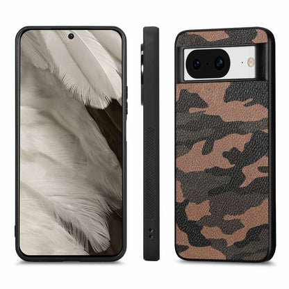 TPU Hülle für Google Pixel 8 Camouflage Schutz Case Army Flexibel Tarn Muster