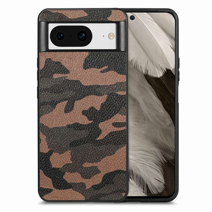 TPU Hülle für Google Pixel 8 Camouflage Schutz Case Army Flexibel Tarn Muster