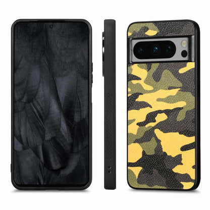 TPU Hülle für Google Pixel 8 PRO Camouflage Schutz Case Army Flexi Tarn Cover