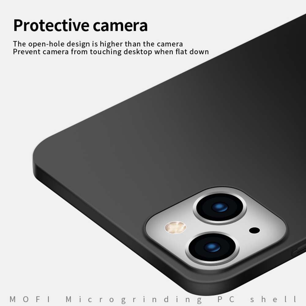 MOFI Hard Cover für Apple iPhone 15 ultradünne PC Handyhülle Matte Case Frosted