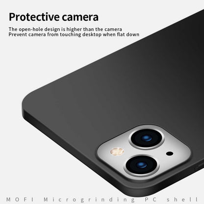 MOFI Hard Cover für Apple iPhone 15 ultradünne PC Handyhülle Matte Case Frosted