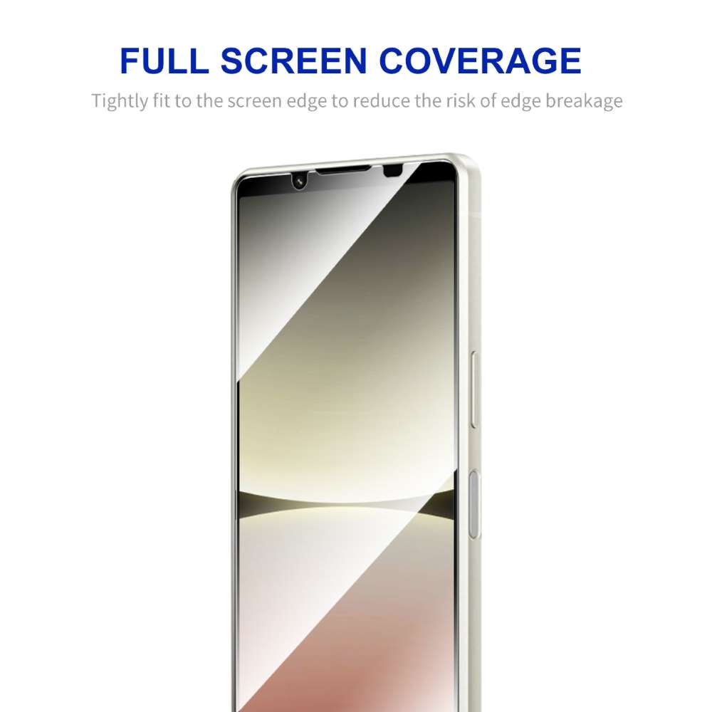 Schutzglas für Sony Xperia 5 V Full Cover Full Glue Tempered Glass Schutz Folie