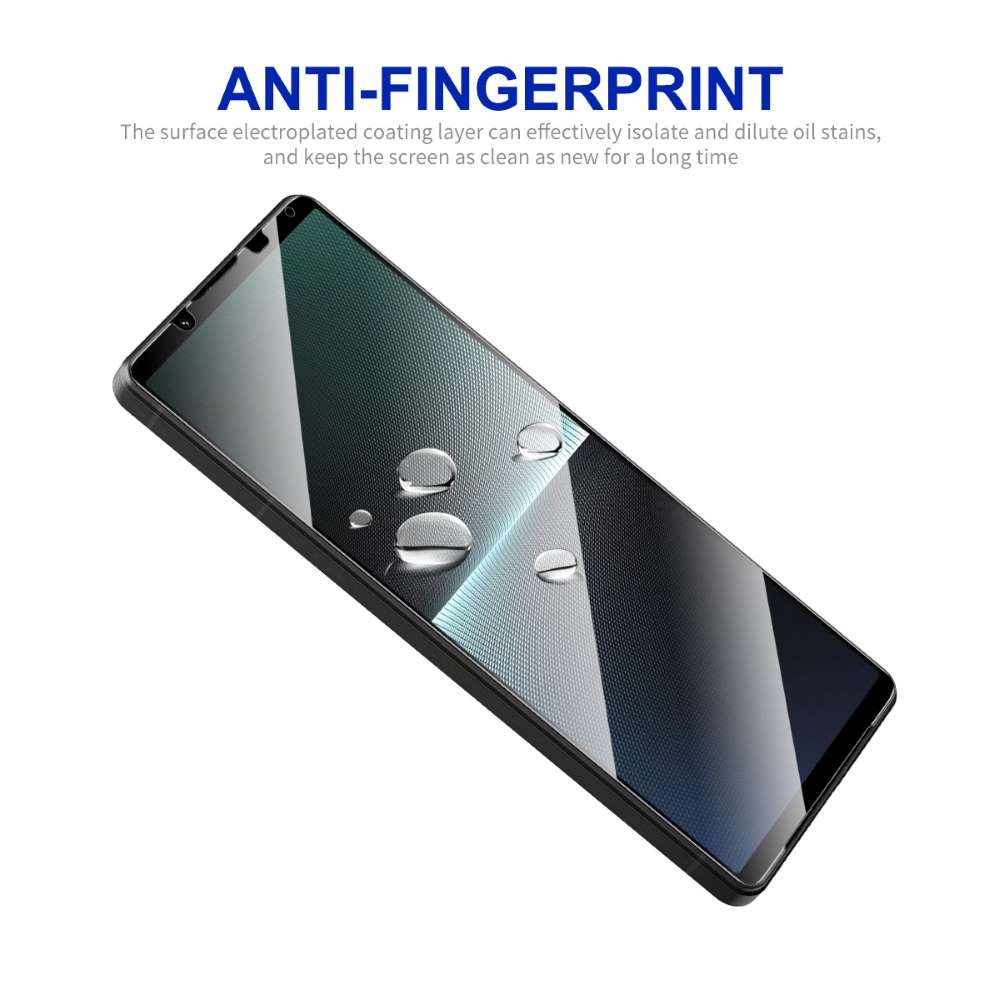Schutzglas für Sony Xperia 1 V Full Cover Full Glue Tempered Glass Schutz Folie