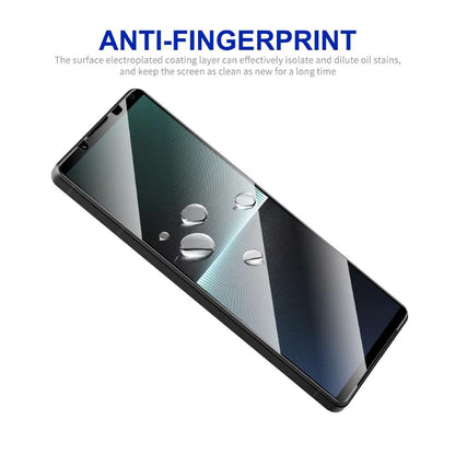 Schutzglas für Sony Xperia 1 V Full Cover Full Glue Tempered Glass Schutz Folie