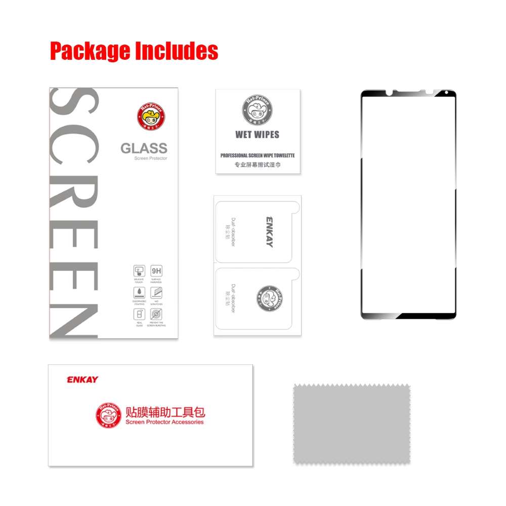 Schutzglas für Sony Xperia 1 V Full Cover Full Glue Tempered Glass Schutz Folie