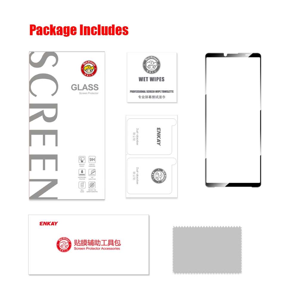 Schutzglas für Sony Xperia 10 V Full Cover Full Glue Tempered Glass Schutz Folie