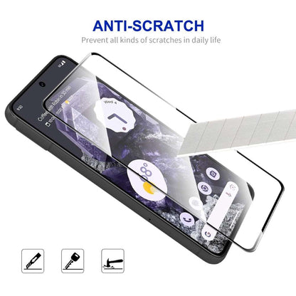 Schutzglas für Google Pixel 8 Full Cover Full Glue Tempered Glass Schutz Folie
